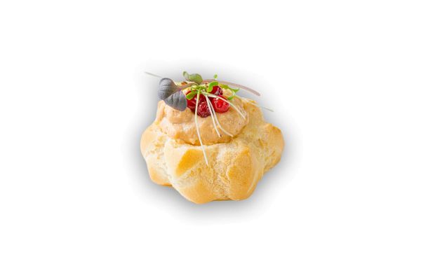Профитроль с куриной печенью